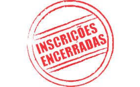 inscrições encerradas